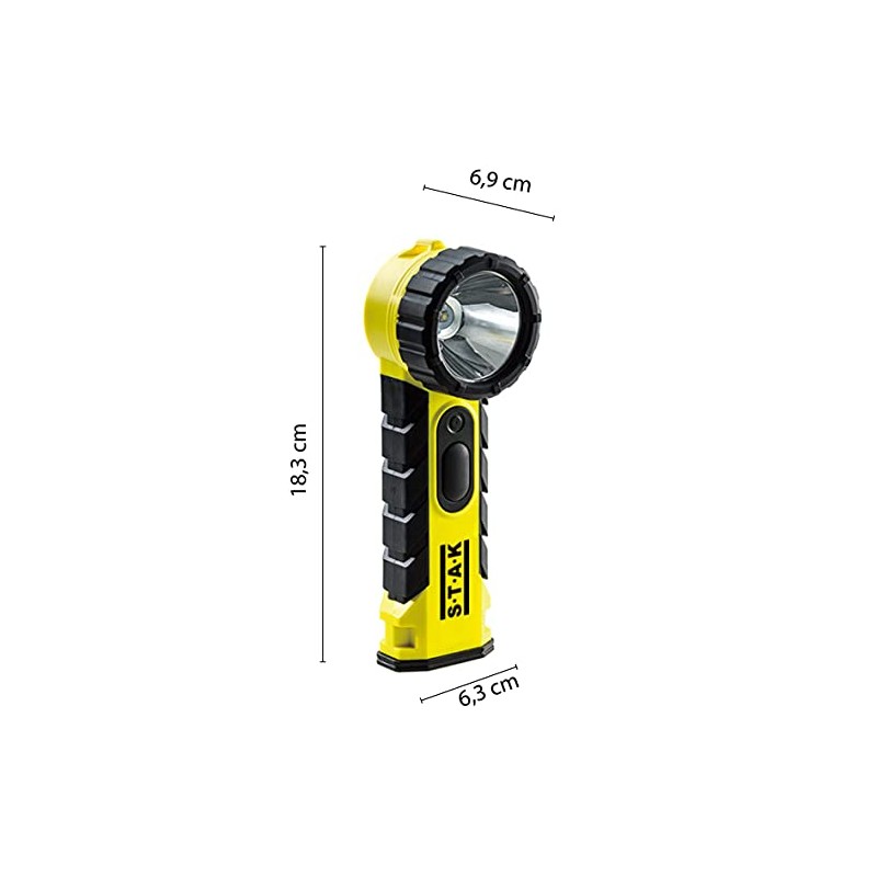 Stak ATEX LED Torch 5 W 300 lm IP57