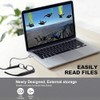 Denash Gafas Inteligentes AI con Cámara, Gafas Grabación Vídeo 1080P,