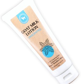 Honey Sweetie Acres Unscented Goat Milk Lotion - Cruelty Free Goat Milk Body Lotion Premium Hydrating Goat Milk Lotion For Women Great Moisturizing Goat Milk Lotion (4 Oz, Unscented)