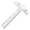 Murtenze 2 Pack Acrylic Clear T-Square Ruler, 6" Transparent T