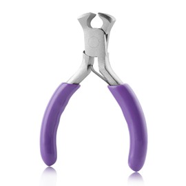 GOLD DEER 3 Inches End Cutting Pliers Small Wire Cutter Mini End Cutting Nippers Precision End Nipper Install Tool Nail Puller Tool for Guitar Strings Beading Jewellery Making Tool Shoes Repair Tool