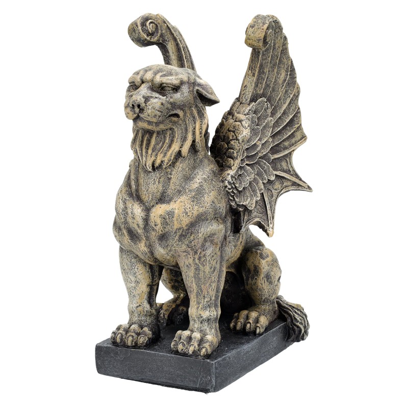 Gargoyle Statue Protector Lion 16 cm - Gothic Statue, Mystical