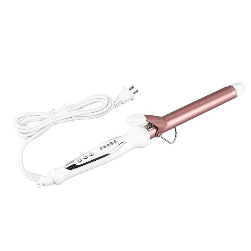 Curling Iron Adjustable Temperature Hair Curler Wand With Ceramic Coating