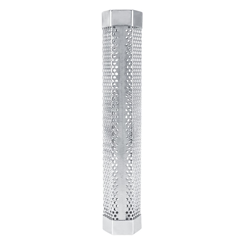 Pellet Smoker Tube Hexagonal Stainless Steel BBQ Pipe Outdoor Mesh