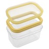 32OZ Butter Slicer Cutter and Airtight Container for Fridge