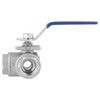 Stainless Steel Ball Valve 3/4 DN20 Stainless Steel Ball Valve