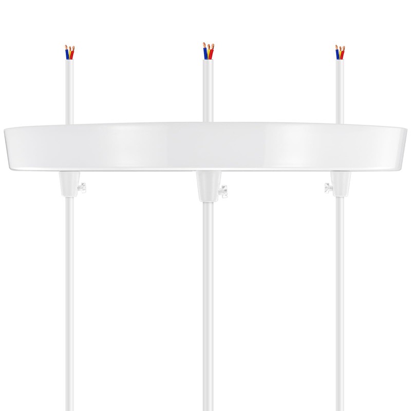 Canomo 10 Inches Chandelier Canopy Pendant Light Canopy Kit Ceiling