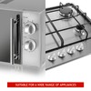 Spares2go Universal Oven Cooker Hob Control Knob Switch (Pack of
