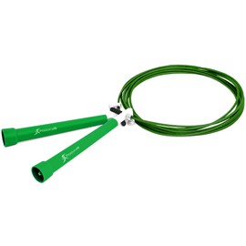 ProsourceFit Speed Jump Rope 10’ Adjustable Length, Super Fast Turning for Cardio, Boxing
