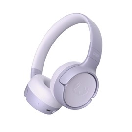 Fresh 'n Rebel Code Fuse Bluetooth Headphones Over-Ear Wireless 30 Hours Playtime with Microphone and Voice Assistant, Volume Control and Play/Pause Buttons, Foldable (Dreamy Lilac)