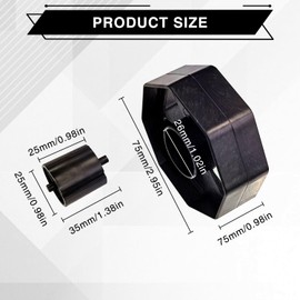 Leogony 2 PCS Sellotape Dispenser Wheel, Tape Dispenser Wheel for Small Tape Cutters Shop Office