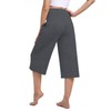 Kivdol 3 Pack Womens Wide Leg Yoga Capris Crossover High