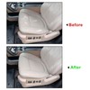 Priprilod Perforated Leather Tan Driver Side Bottom Replacement Seat Cover