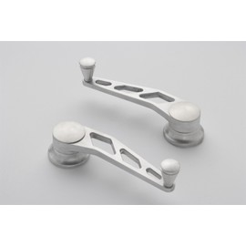 Lokar IDH-2014 Brushed Billet Aluminum Window Crank - Pair