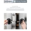 SORWDUERM 2 Pack Oil Rubbed Bronze Door Knobs Interior Privacy