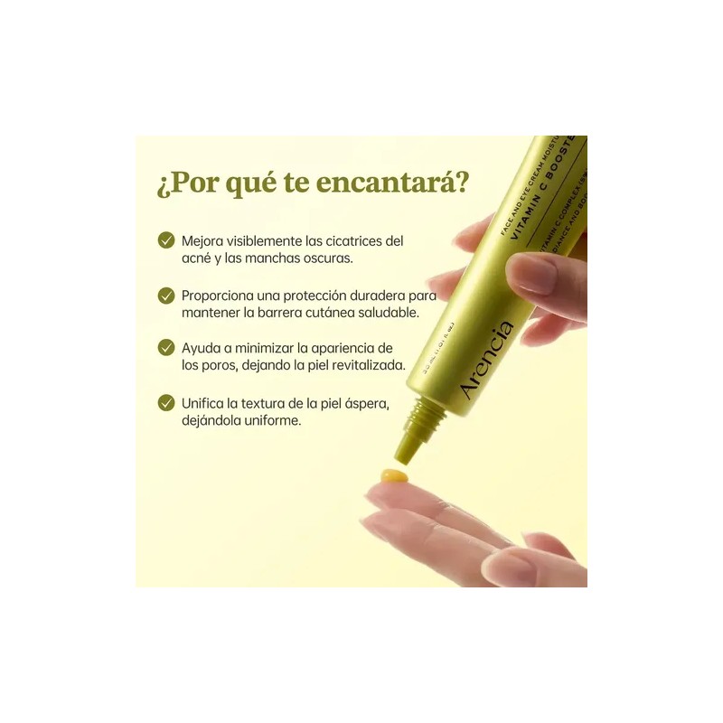 Serum Arencia Vitamina C Booster Antiedad Iluminador, 1 Unid