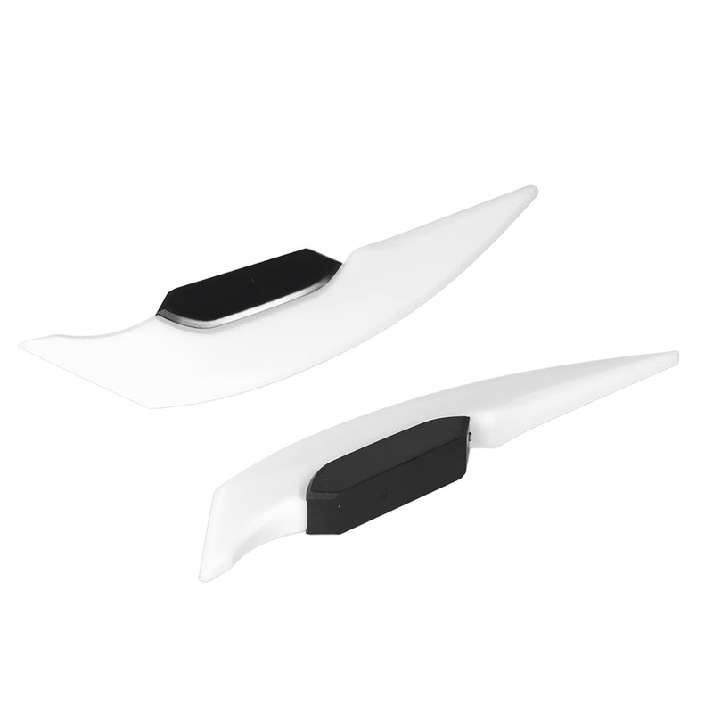 1 Pair Motorcycle Winglets, Universal Aerodynamic Wing Spoiler for Motorcycle,