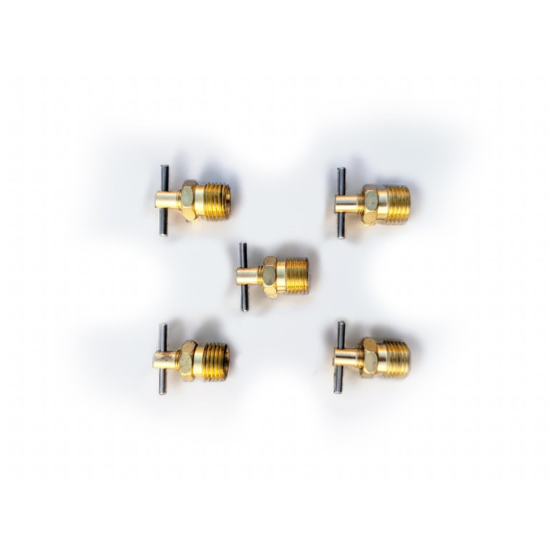 1/4'' NPT Brass Drain Valve for Air Compressor Tanks