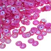 sourcing map Loose Sequins Iridescent Sequins 2400 Pieces Cup Sequins