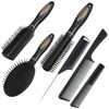 6 Piece Hair Brush Set, Massage Combs Multiple Styles Brush