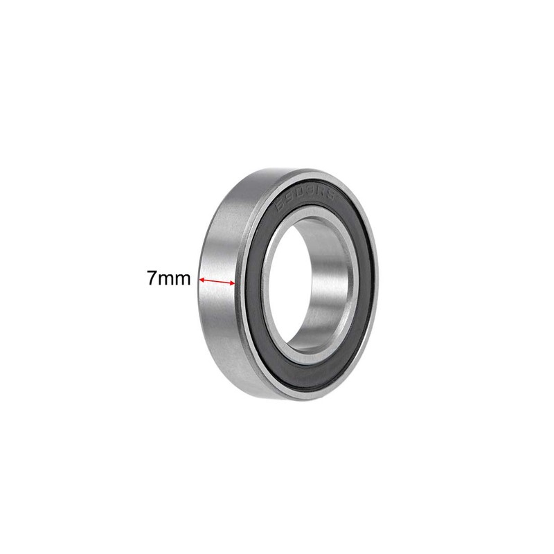 sourcing map 2STK 6903-2RS Deep Groove Ball Bearing Deep Groove