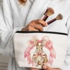 Coquette Pink Bow Bunny Makeup Bag, Coquette Girl Gift, pink06,