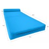 Amfuton Sleeper Chair Folding Foam Beds, Portable Foldable Bed 6
