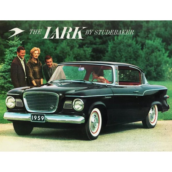 1959 Studebaker Lark Refrigerator / Tool Box Magnet Man Cave