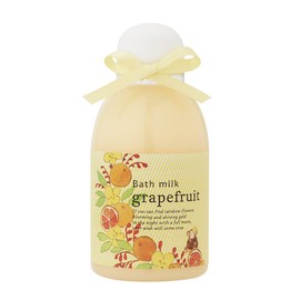 Sun, Herbs, and Bath Milk 200ml (Grapefruit Bubble Bath Type Bathing Fee bubble bath Heads Smooth Shiny Citrus Scent)