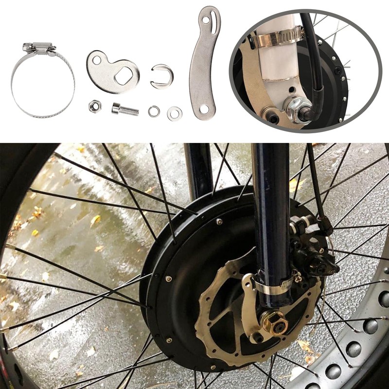 Yuiturt 2 Sets Torque Arm for Ebike, Universal Cycling Torque