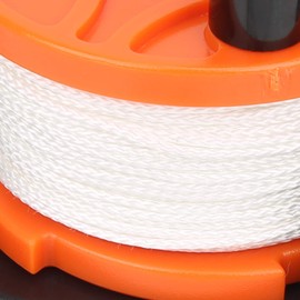 Zerodis. Diving Reel Scuba Diving Reel Cave Diving Reel Spool with Finger Stopper Handle 150ft Diving Accessories (Orange)