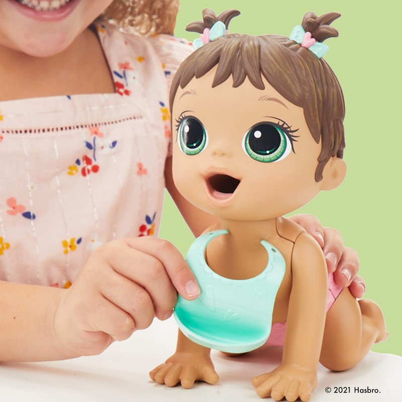 Baby Alive Lil Snacks Doll, Eats and Poops, Snack-Themed 8-Inch