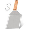 Unbranded Metal Burger Spatula, Heavy Duty Stainless Steel Griddle Spatula,