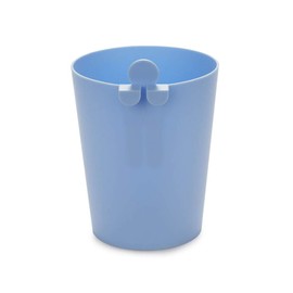 balvi MrRecycle Waste Paper Bin Blue Colour Auxiliary Container to Separate Household Waste It Can Be Hung Inside or a