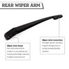 HODEE Rear Wiper Arm Blade Nut Set Replacement for Honda