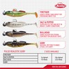 Berkley Pulse Realistic Goby Prerigged Soft Bait Shad with Jig
