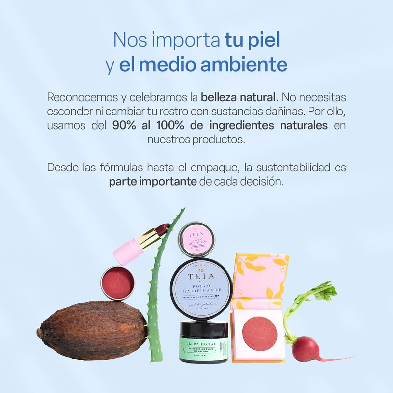 TEIA COSMETICOS Suero Oil Control, para Piel Grasa y Mixta,