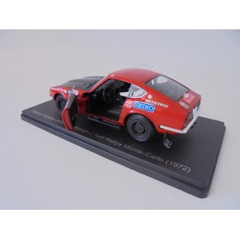 OPO 10 - 1:24 Scale Miniature Car Compatible with Datsun Fairlady 240Z Rally 1972 - Hachette Japon VQJ194