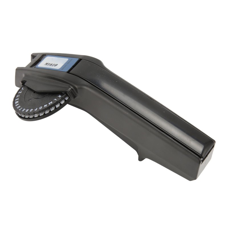 Embossing Label Maker with 2 Rolls Tape DIY Manual Clear
