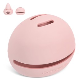 COOL-ANGLE Makeup Sponge Holder Silicone Beauty Sponge Holder Makeup Blender Case for Travel 2 in 1 Stand Storage For Quick Drying Pink