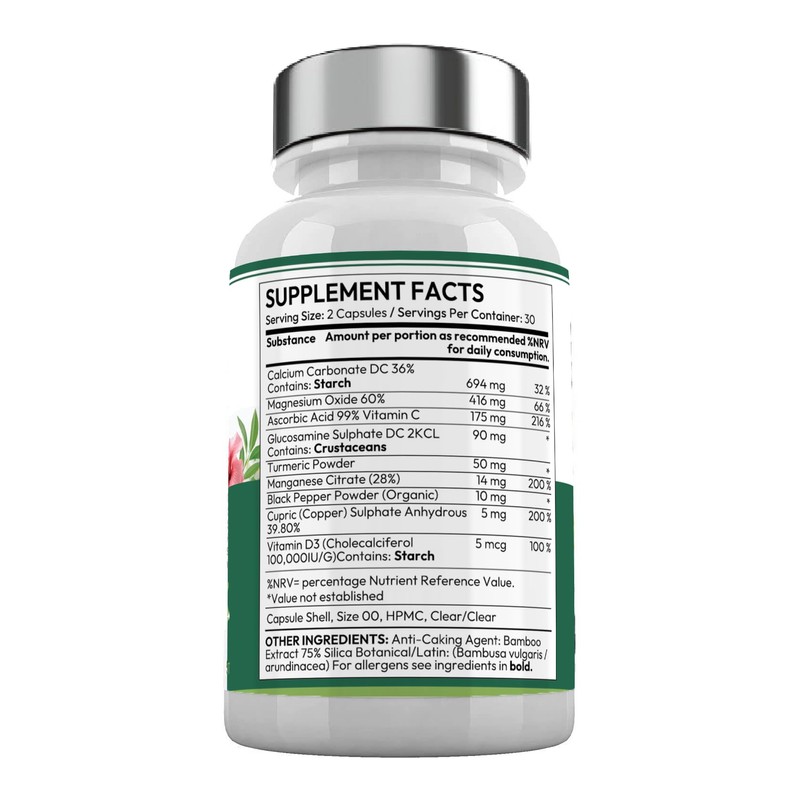 Flexigenics Capsules Natural Joint Support 1 Month Supply SUPPSKO NEEDS