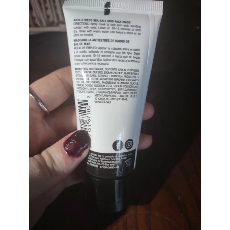 Freeman Anti-stress Sea Salt Mud Face Mask