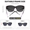 SIPHEW Fit Over Glasses Sunglasses for Women, Polarized Sun Glasses