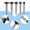 Forstner Drill Bit Set 15-35 mm with Storage Box, Hole