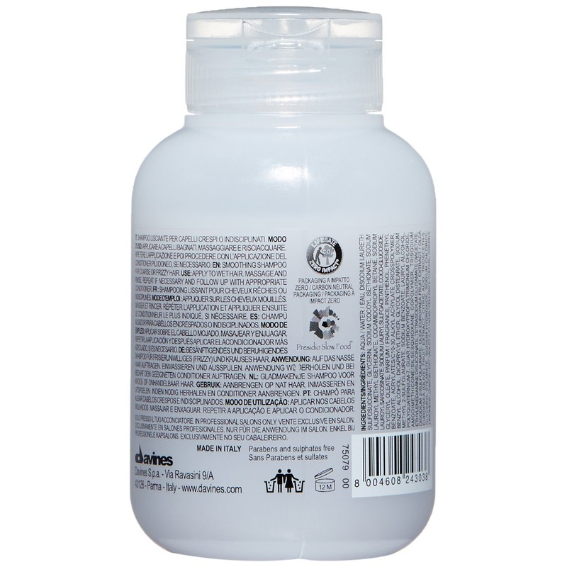 Davines Essential Haircare LOVE / Shampoo - Lovely Smoothing Shampoo