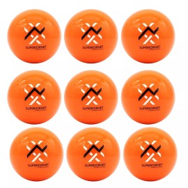 SUPERIORNET 9 Pack 3" Weighted Training Baseballs & Softballs / 16 oz Heavy Balls for Hit...