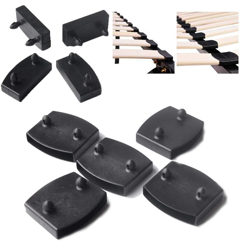XIAONAN 54 mm, 20 pieces, slatted frame brackets, black, end