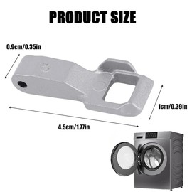 GXGM Pack of 2 Door Switch Hooks Compatible with LG Front Loader Washing Machines