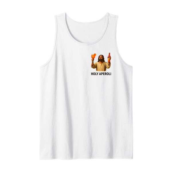 Holy Aperoli - Funny Jesus Party Tank Top