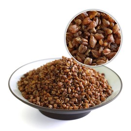 GOARTEA 2Pcs 250g / 17.6oz Premium Roasted Tartary Buckwheat Grain Tea - Black Loose Leaf Herbal Tea - Caffeine Free